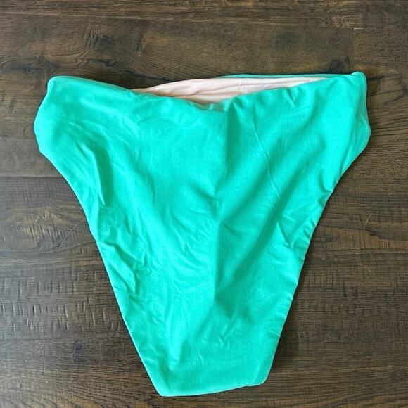 J. Crew High-rise bikini bottom Green Small - Picture 4 of 6